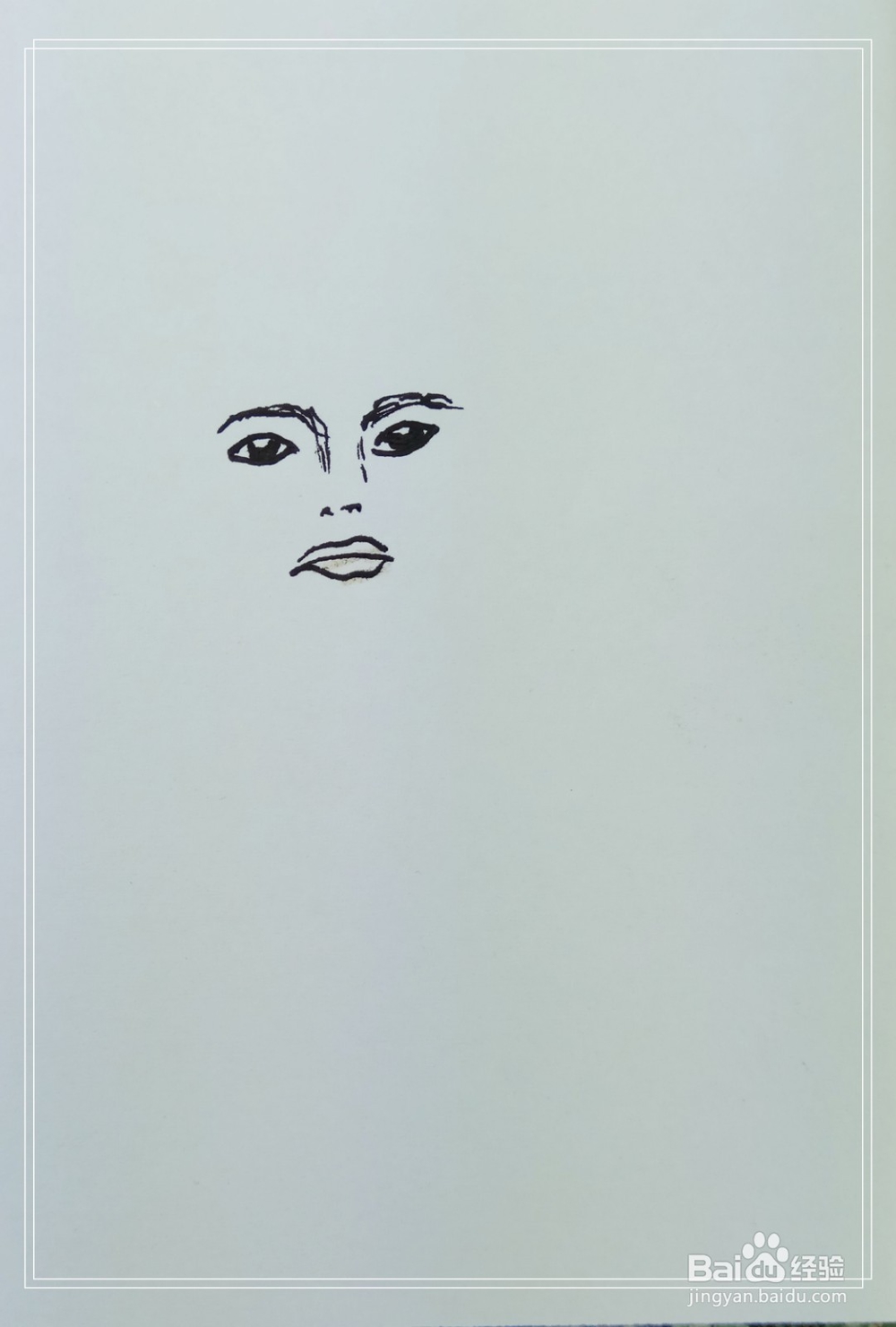 怎样画钢笔画唐僧