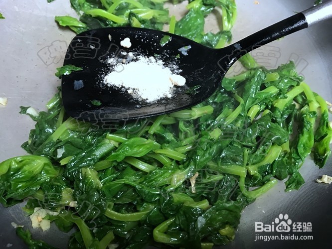 怎么煮蒜蓉炒豆苗