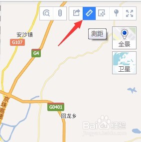 百度地图测距怎么用