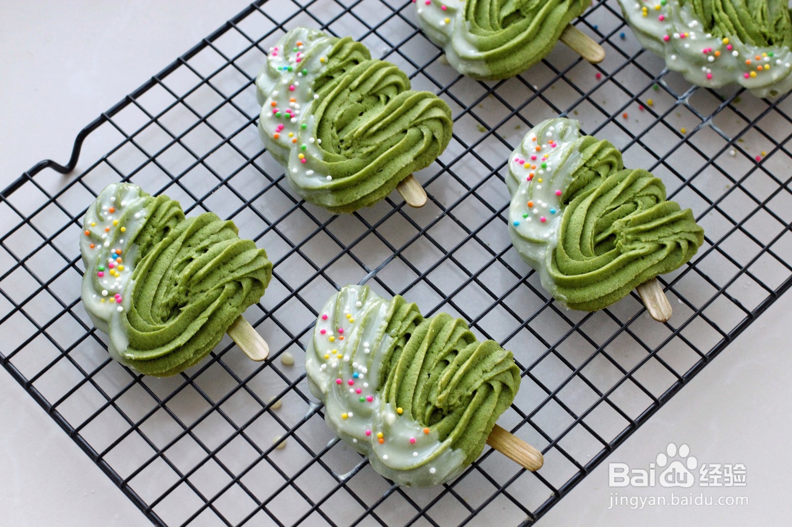 怎么做圣诞树花环曲奇饼干