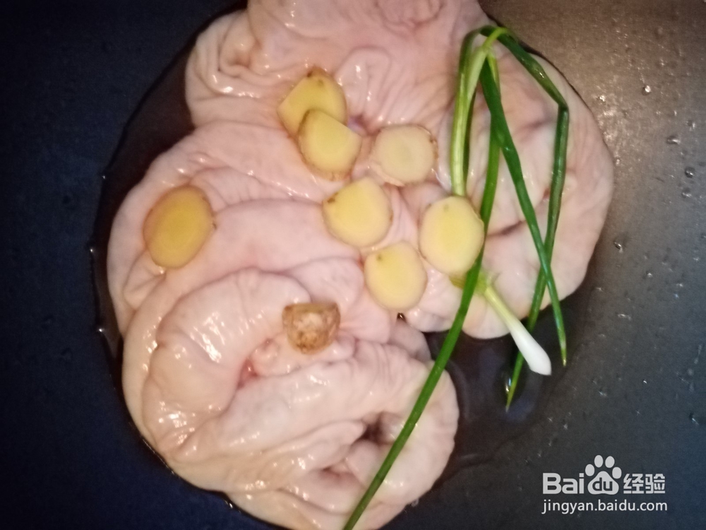 青红甜椒爆炒肥肠