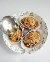 蒜蓉粉丝蒸天鹅蛋