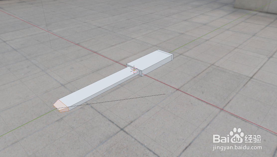 如何使用blender2.9设计一把锉刀模型