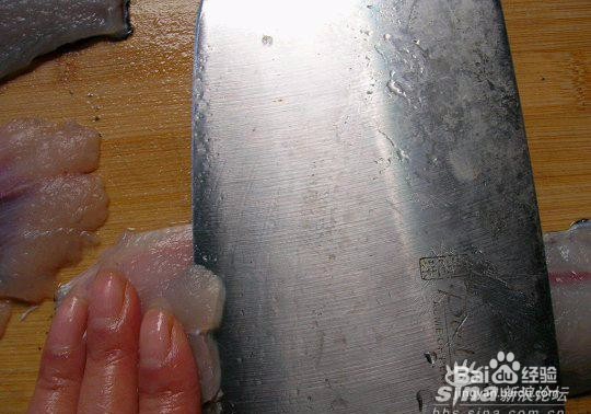 如何切鱼片？