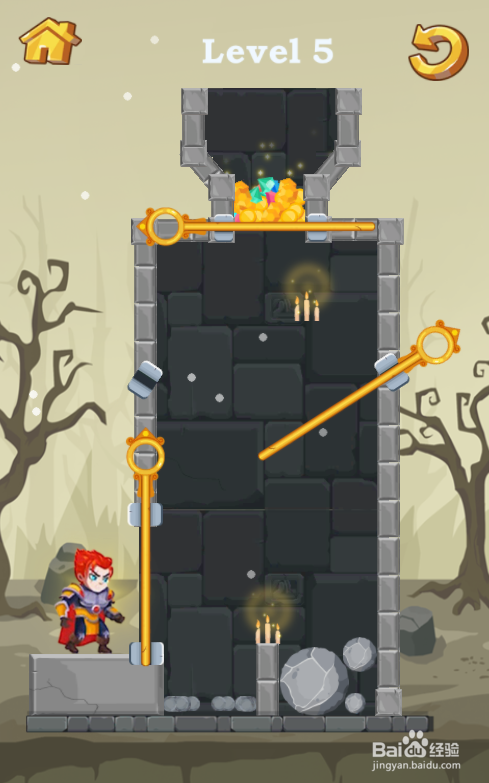 Pin Rescue Online的Level 5如何通过