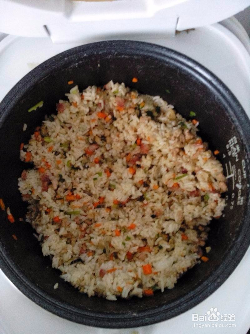 生米炒饭的做法
