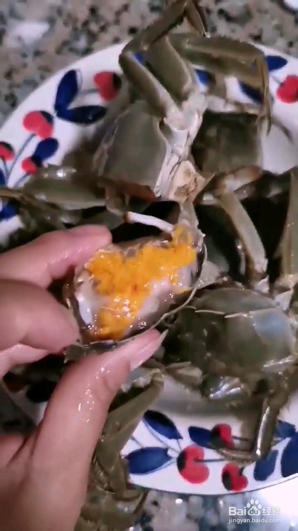 清炒河蟹的做法