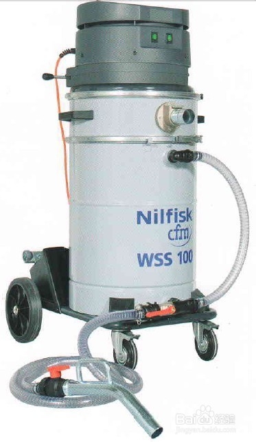 WSS 100DV快速抽取液体的单相工业吸尘器