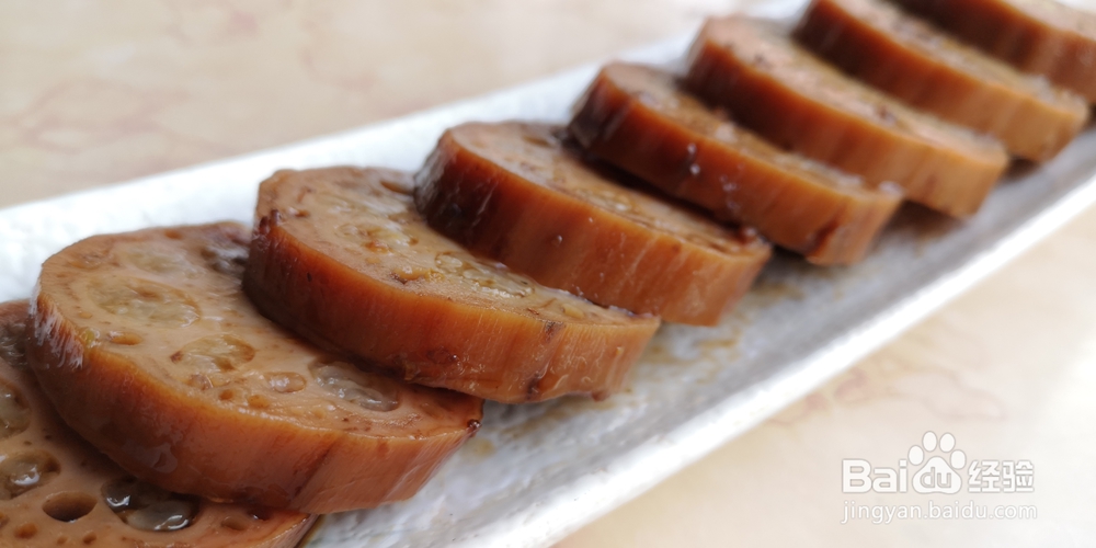 做法简单的可乐桂花糯米藕