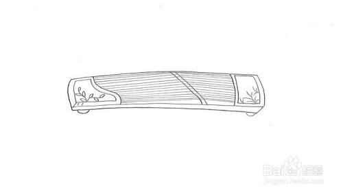 古筝怎么画才好看