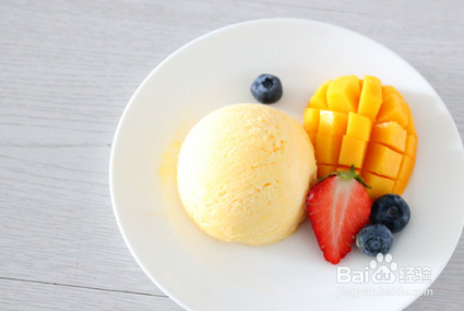 在家自制无奶油冰淇淋