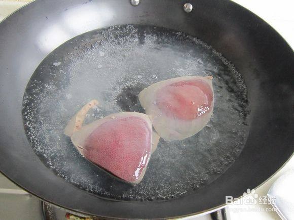 猪肝日本豆腐汤的做法