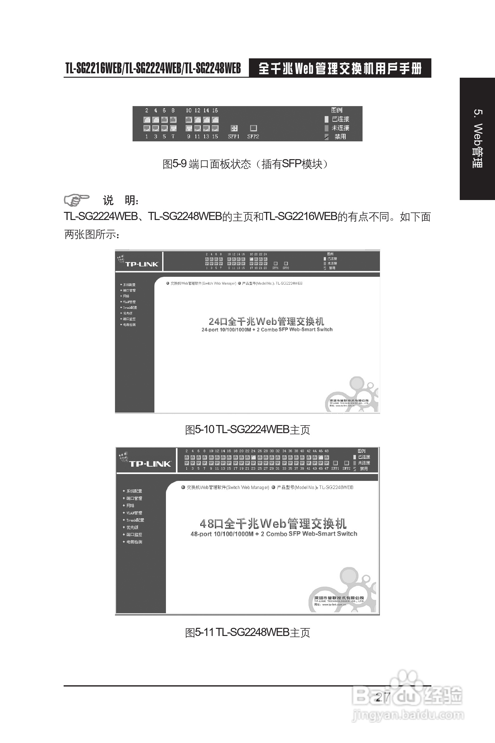 TP-LINK TL-SG2248WEB交换机用户手册:[4]