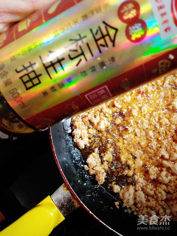 粉条炒肉末的做法