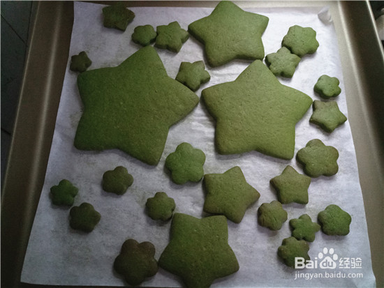 圣诞树饼干的做法