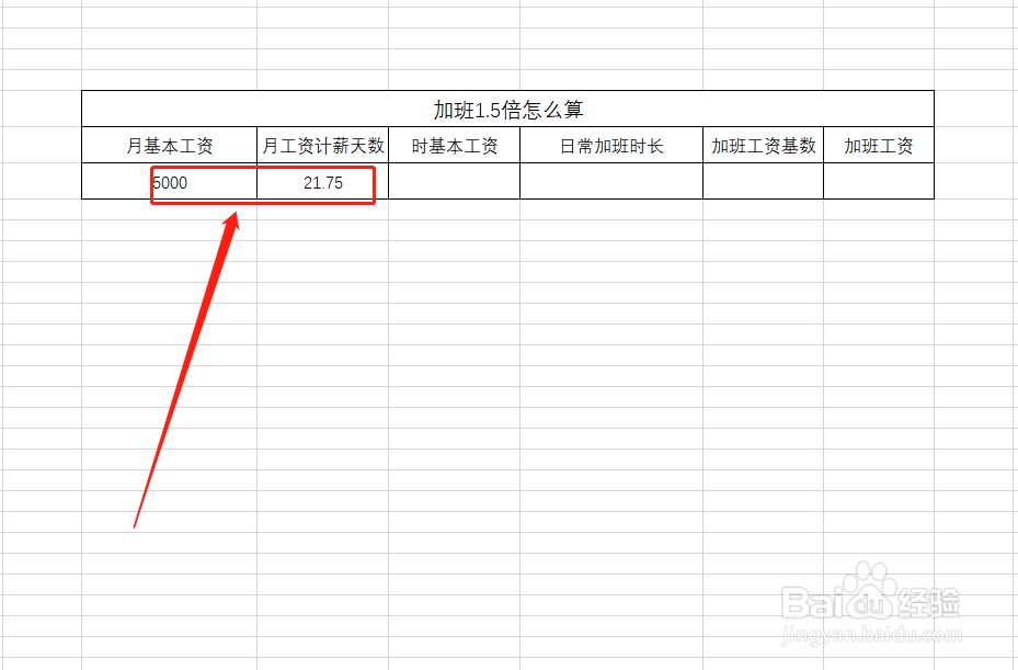 加班1.5倍怎么算