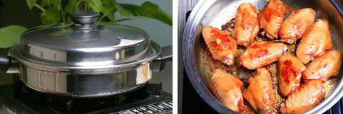 烤红薯鸡翅的做法