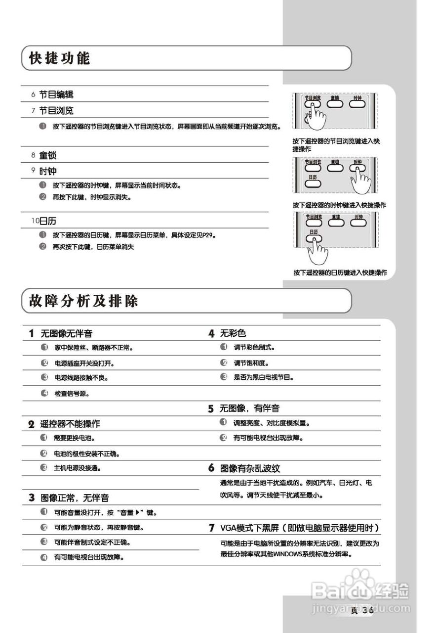 TCL王牌SL42M7液晶彩电使用说明书:[4]