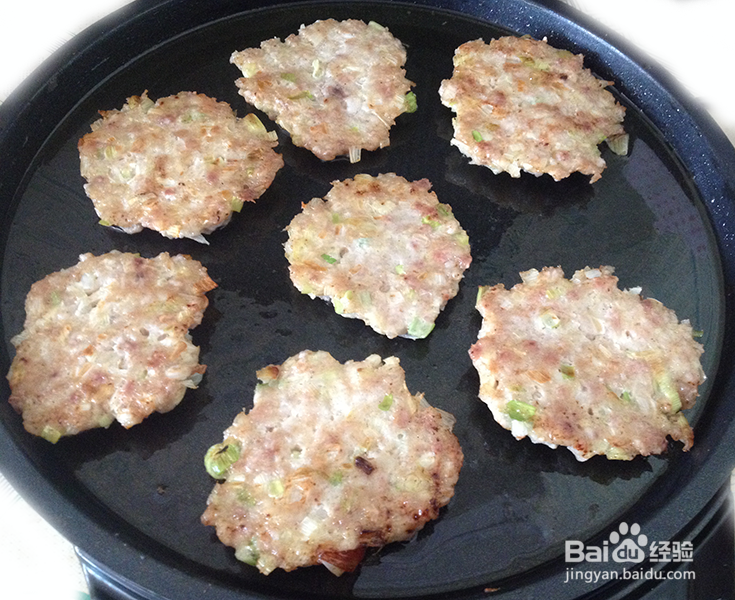 用电饼档煎肉饼