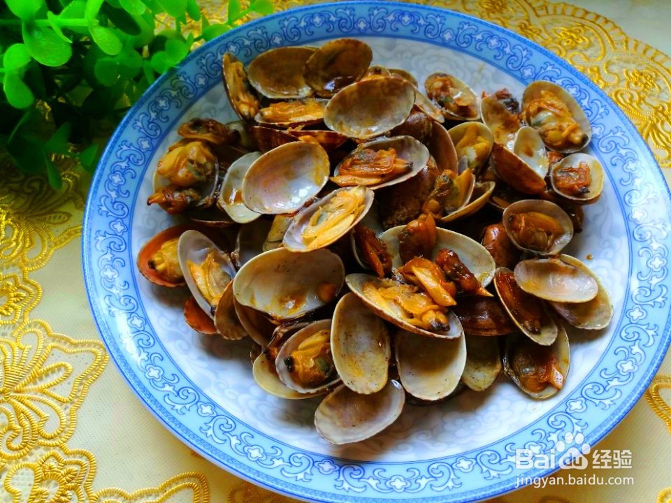#美食# 炒花甲