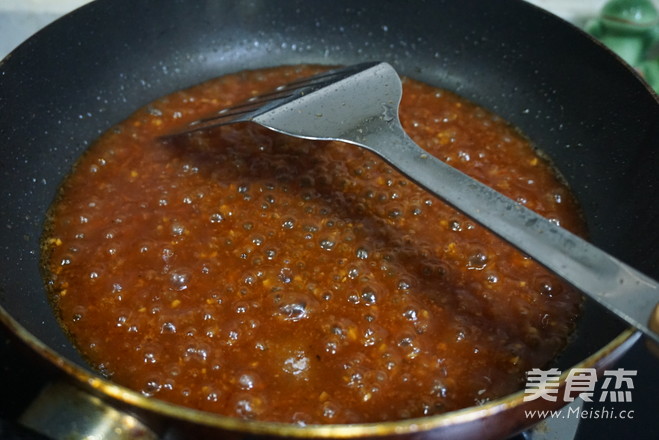 茄汁酿豆腐的做法