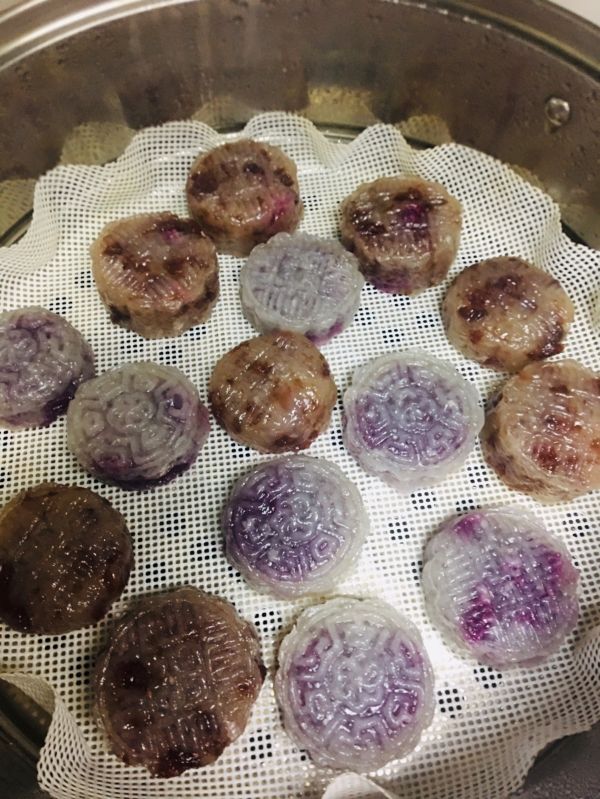 蔓越莓西米水晶饼