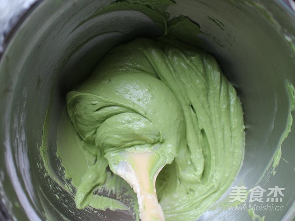 青汁磅蛋糕的做法