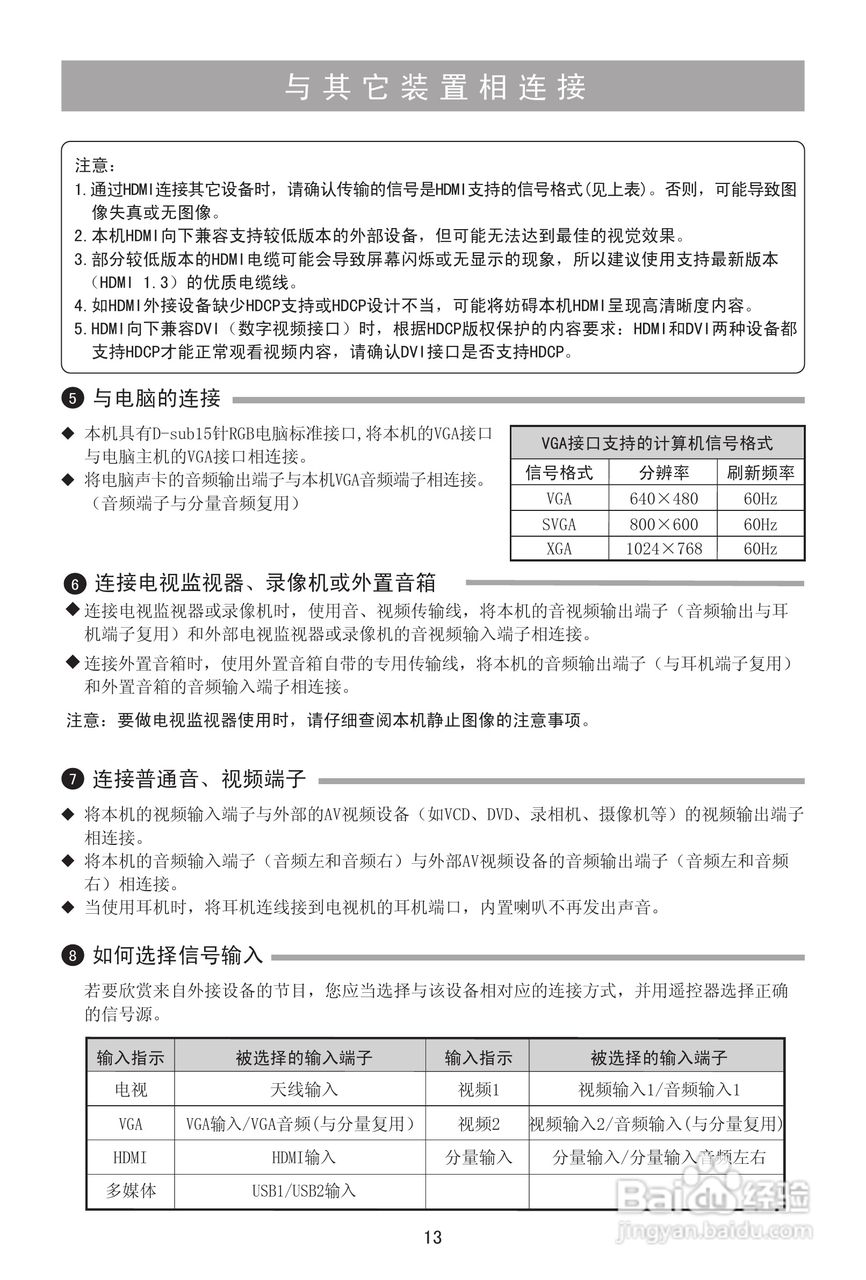 海信LED26K311液晶彩电使用说明书:[2]