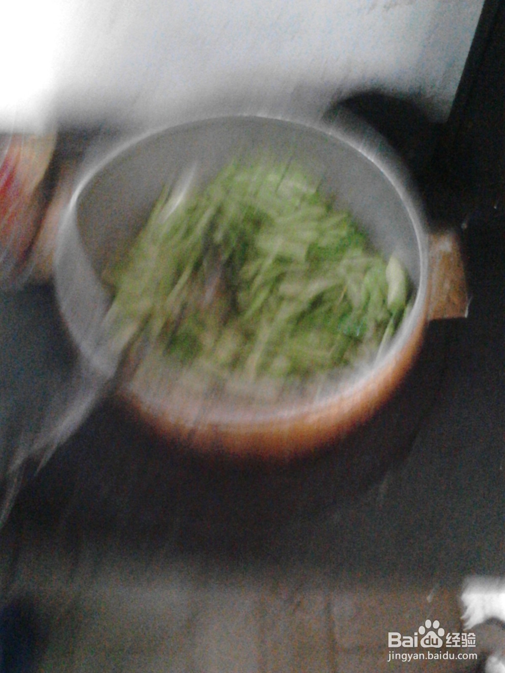 家常豆角炒卤面