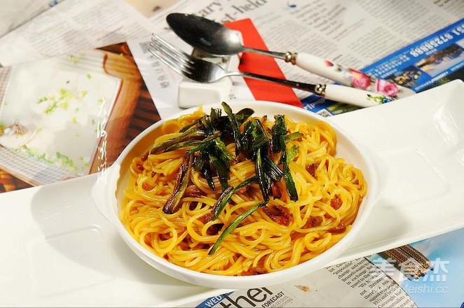 葱油意面的做法