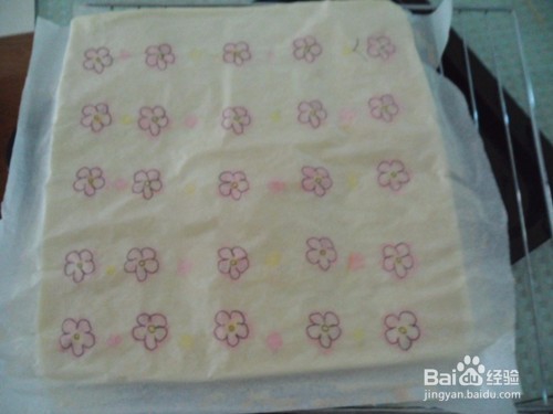 梅花蛋糕卷怎么做