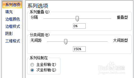 如何在excel中添加双坐标系
