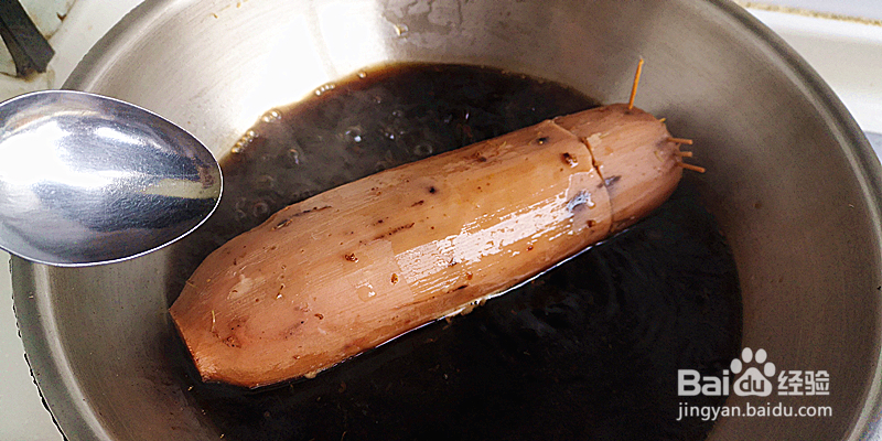 做法简单的可乐桂花糯米藕