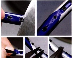 羽毛球拍穿线：怎样安装连钉