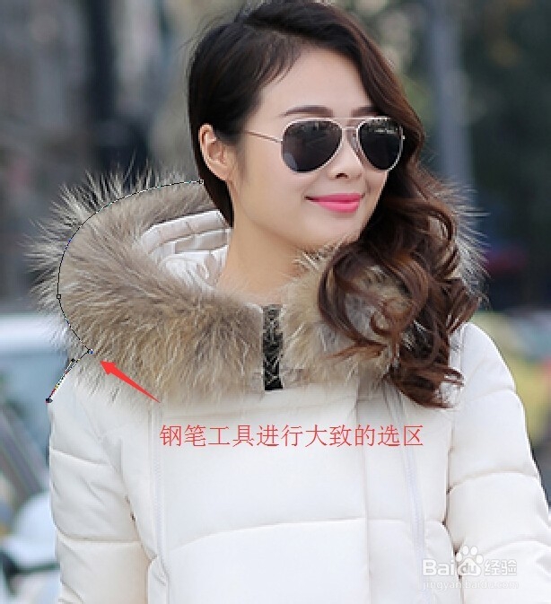 如何用ps做抠图：[3]如何用滤镜抽出发丝美女