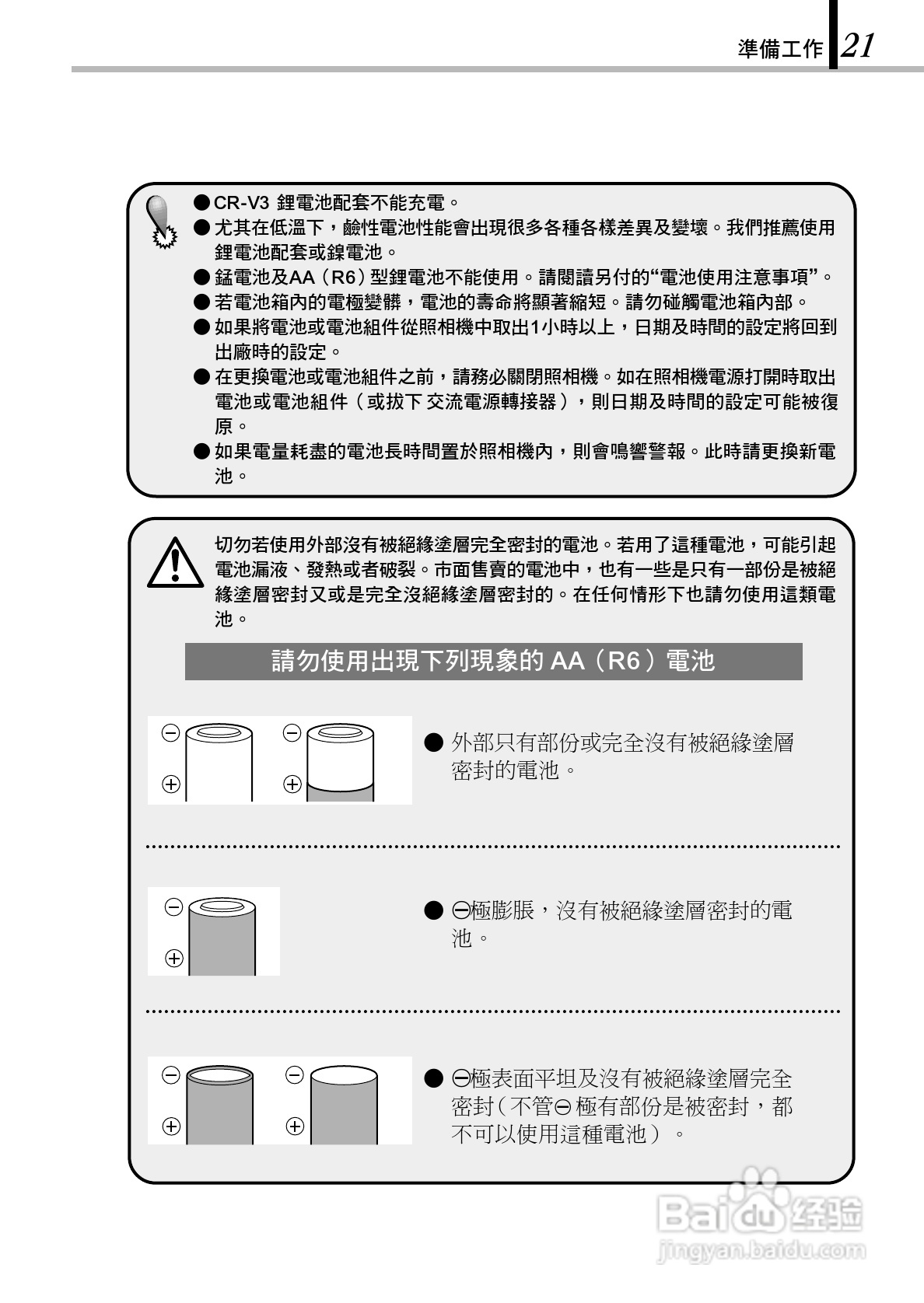 Olympus奥林巴斯C-150Z数码相机说明书:[3]