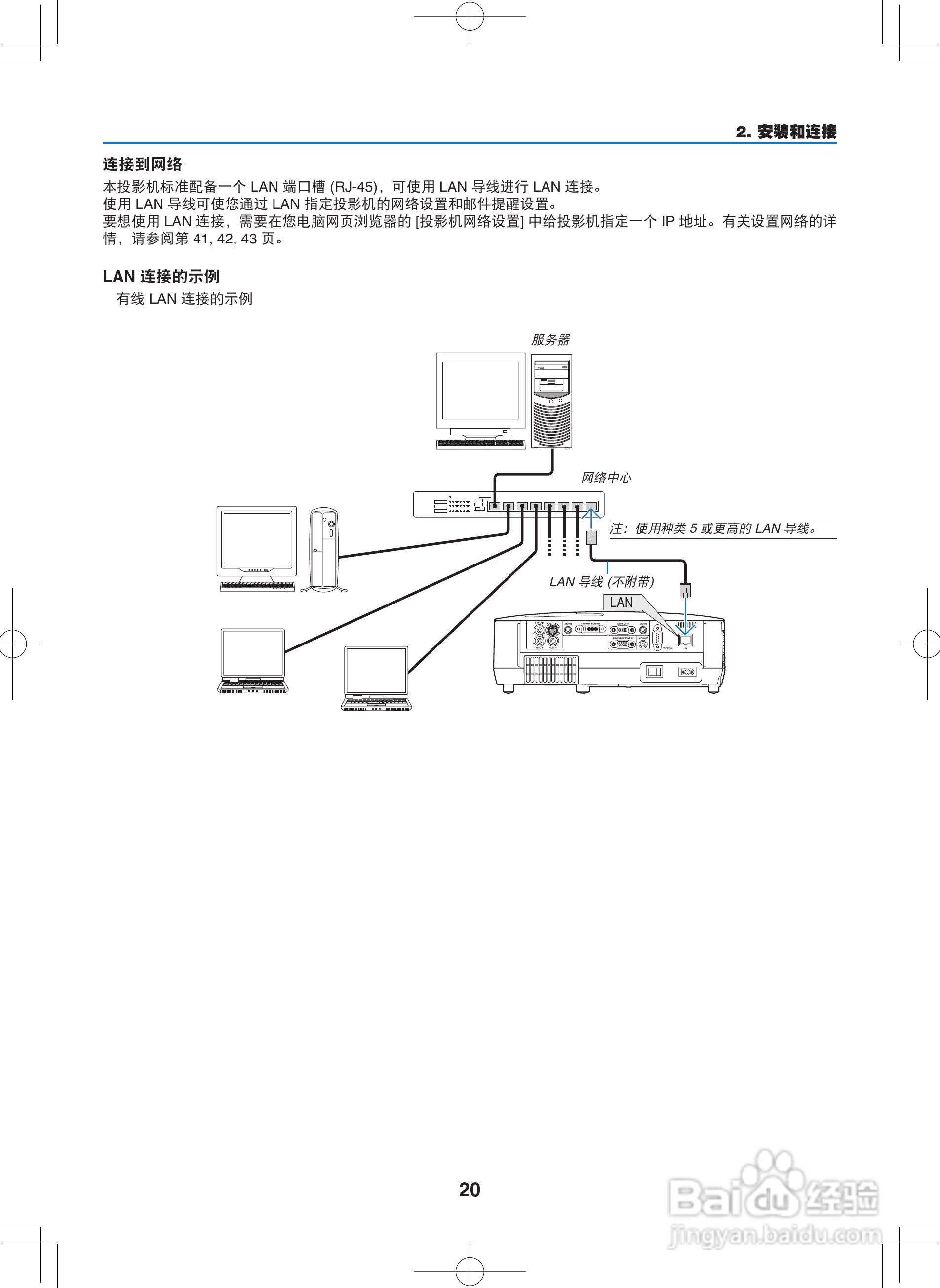 NEC NP400C投影机说明书:[3]