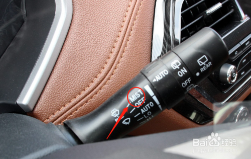 "mist"档位为单次的雨刮档位.