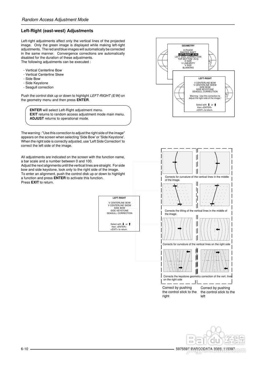 Barco巴可 DATA 808S投影机说明书:[4]