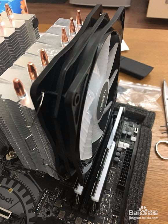 大霜塔散热器挡住内存条怎么办的解决方法