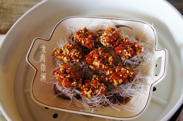 蒜蓉粉丝蒸香菇