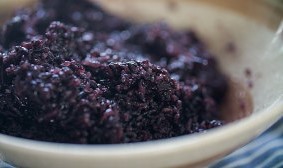 紫米肉松小贝的做法