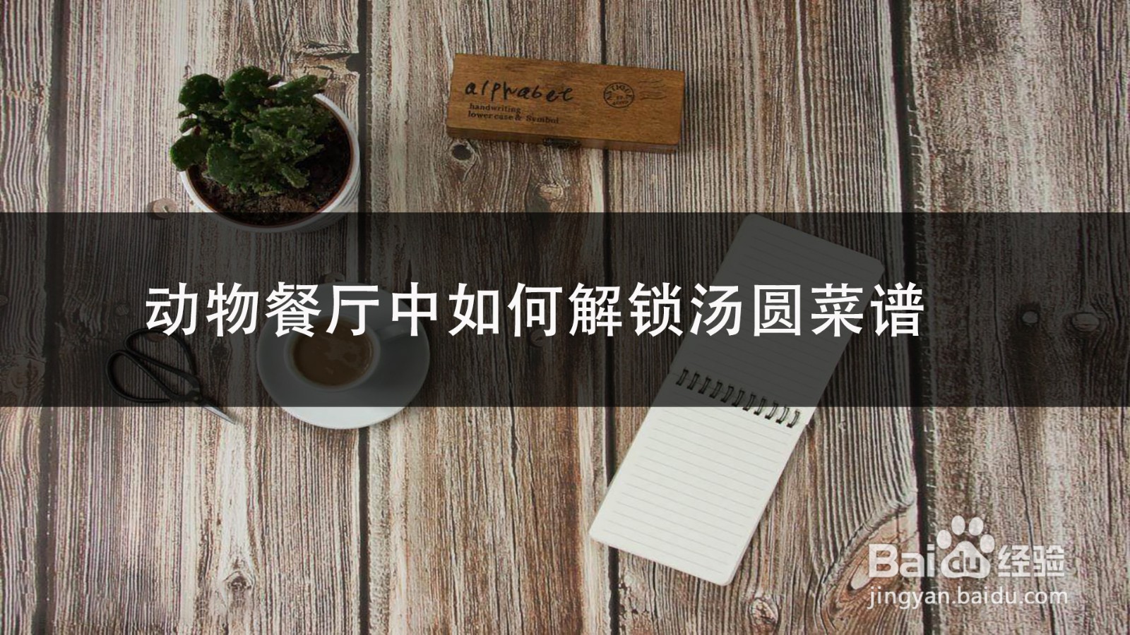 动物餐厅中如何解锁汤圆菜谱