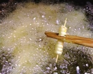 牙签玉米粒的制作方法