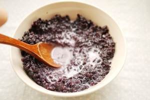 黑米椰奶的做法