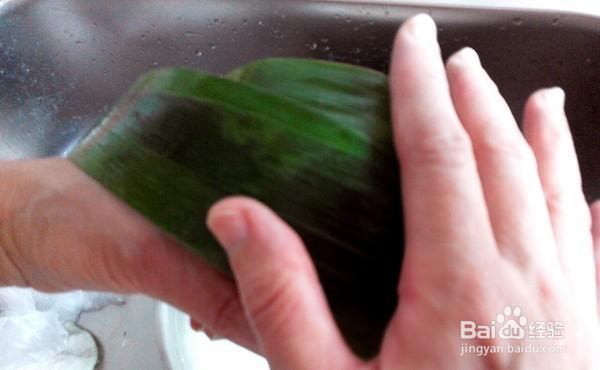 一步步做馋嘴的红枣豆沙粽