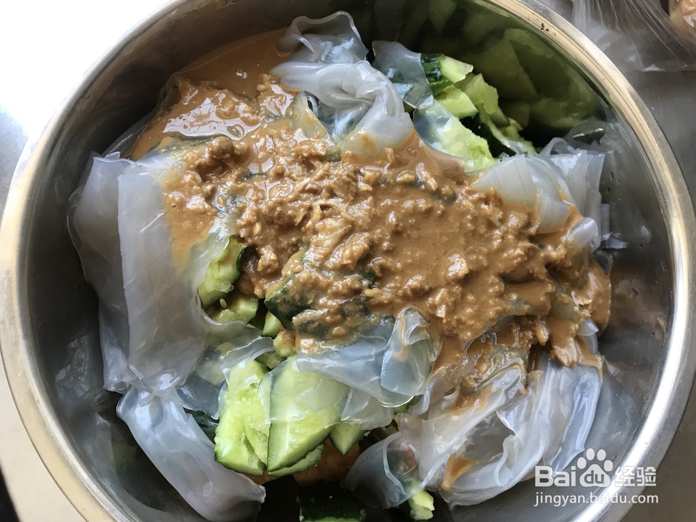 丧失自制力的凉菜黄瓜油条粉皮