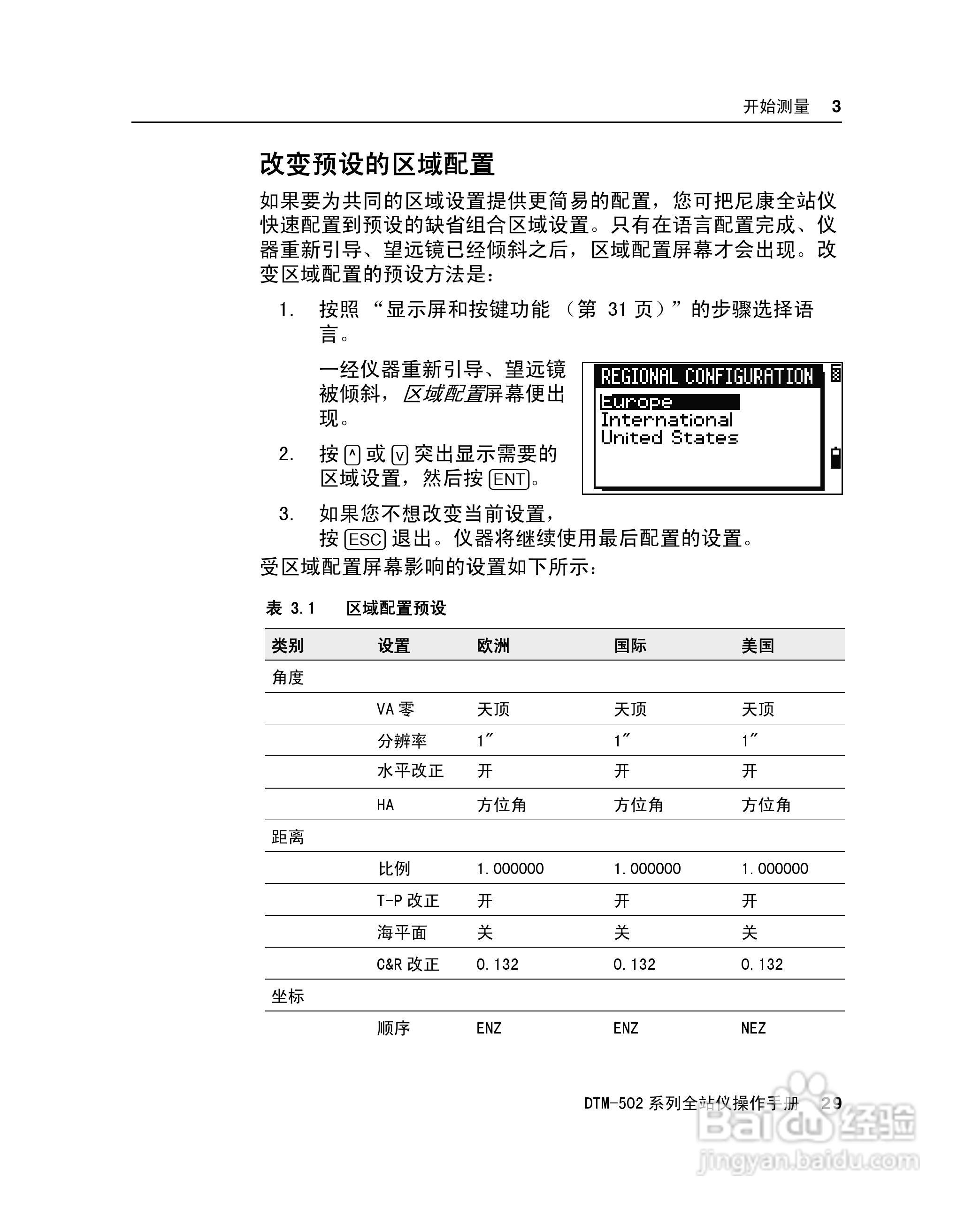 尼康DTM-502、522、532、552 系列全站儀使用手册:[5]