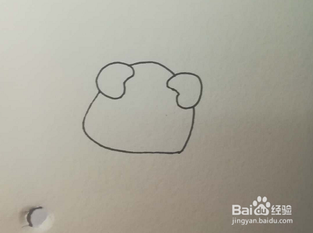 怎么用简单的步骤画小猪的简笔画