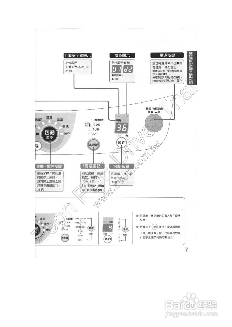 三菱AW-UV119型洗衣机使用说明书:[1]